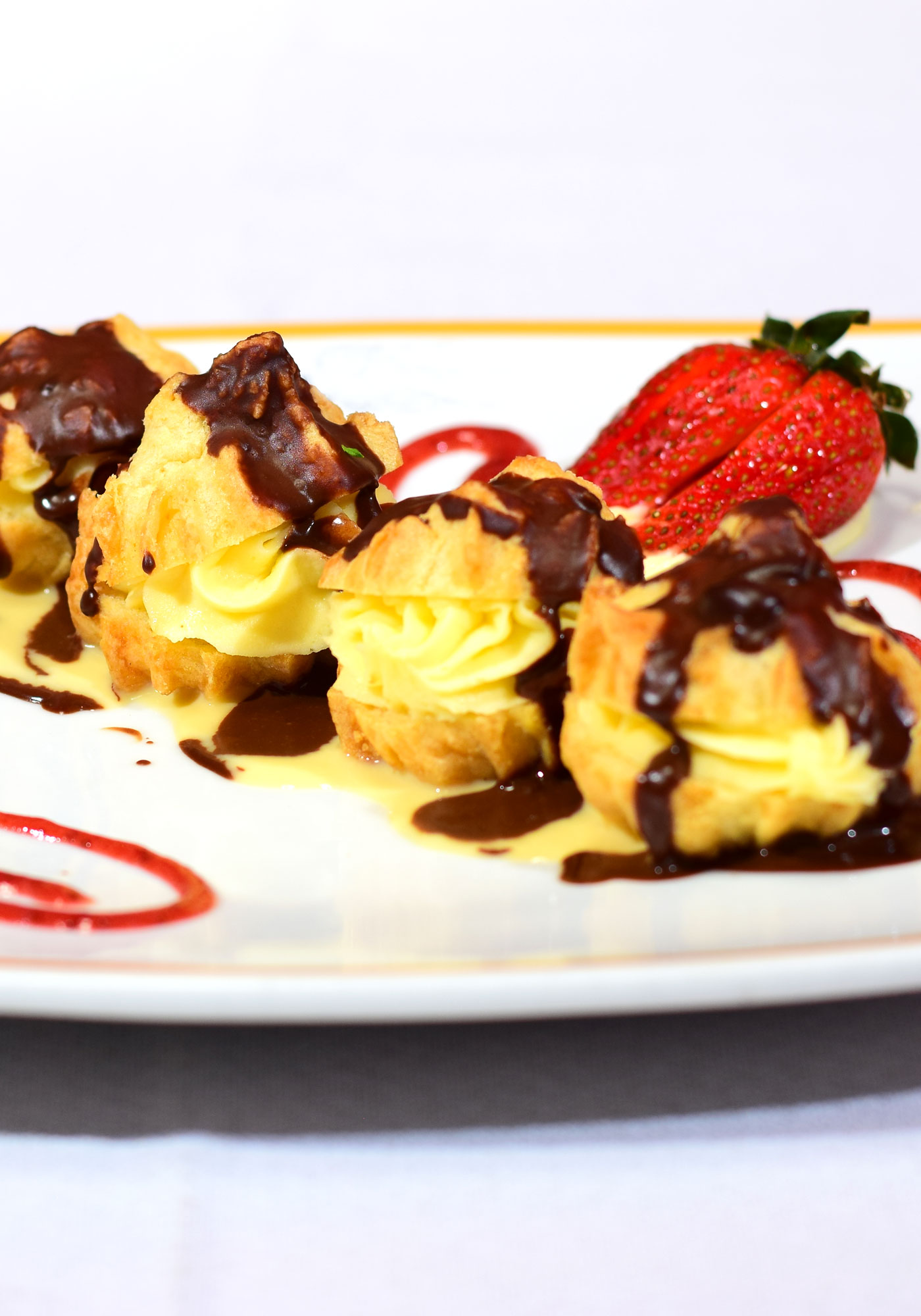 Profiteroles Caseros